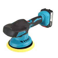 AOTUO Polisseuse orbitale sans fil 21V 600W pour voiture et sol, diamètre de roue 100MM, pour le detailing