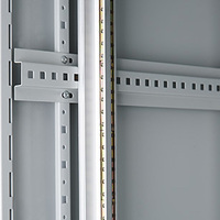 Armoire de serveur robuste 42U 19'' 18U-47U pour centre de données réseau, gris, en stock