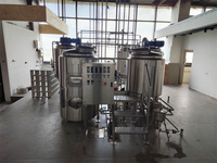 Équipement de micro-brasserie en acier inoxydable de 3BBL à 10BBL avec cuve sous pression et moteur pour la brassage automatique de bière