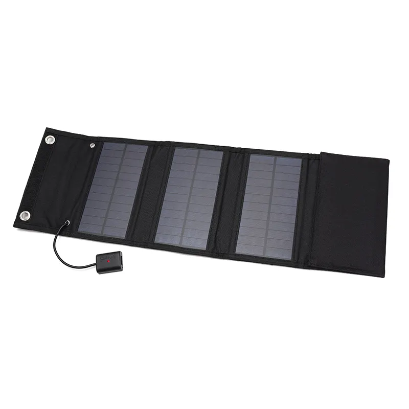 18W Portable Foldable Solar Panel for Charging Batteries and Power Station Rv Camping Equipment Charge Panneau Battery Panel