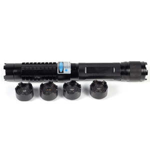 KP Multipack Juego de Punteros Láser 4 en 1 Rojo Verde Púrpura Azul 1000m Compacto y Portátil, Incluye Pilas - Product Image 5