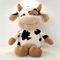 Boneka Sapi Tersenyum Mia Kawaii, Boneka Isi Dakron Viral, Cocok untuk Pemotretan & Media Sosial