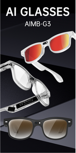 Gafas Inteligentes con IA 2026, Cámara de 8MP, Grabadora de Video 1080P, Traducción Simultánea por IA, Llamadas Bluetooth, AIMB-G3 - Product Image 6