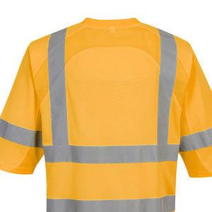 Camisa de Seguridad Reflectante con Visibilidad de 360°, Certificación ANSI/ISEA 107 Clase 2/3, 100% Poliéster para Hombres en Construcción y Tráfico - Product Image 6