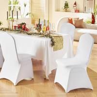 High Quality Custom Stretch Spandex/Polyester Hot Sale for Weddings Parties Banquets Economically for Hotels Chair Slipcovers