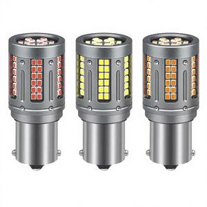 หลอดไฟ LED 12V 24V 2016 84SMD ป้องกันการกระพริบ สีขาวธรรมชาติ ใช้ได้กับรถยนต์ทั่วไป ไฟเลี้ยว ไฟเบรก ความสว่างสูง รุ่น 1156 - Product Image 2