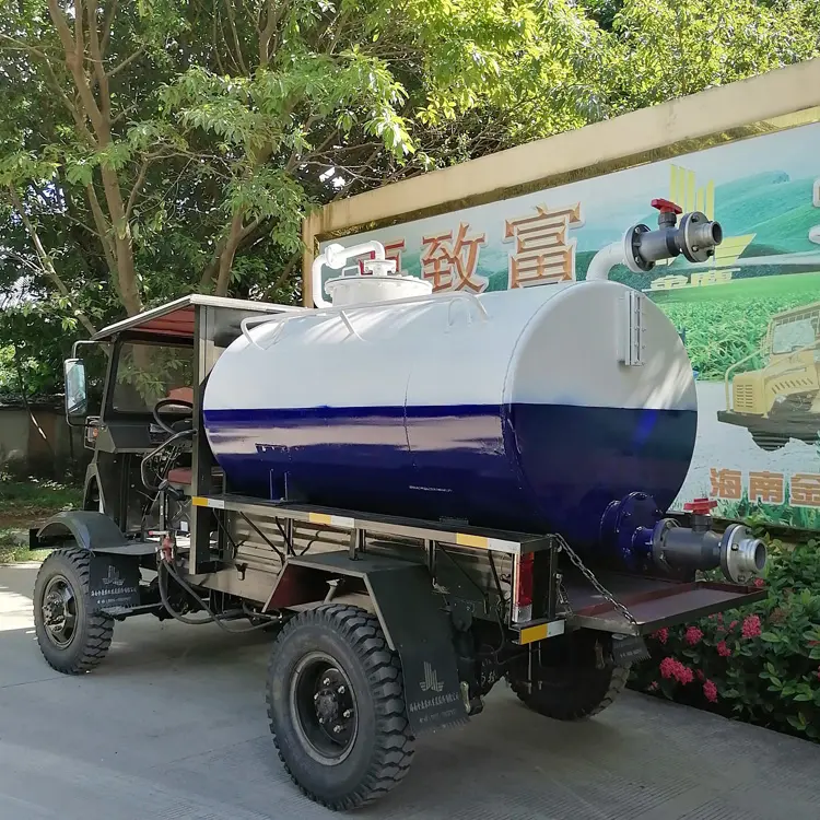 하수구 빠는 트럭 트럭 Biogas 슬러리 수집 이동 트럭