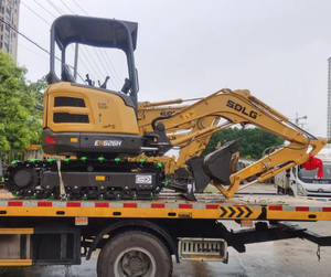 รถขุดขนาดเล็กแบบไม่มีหางรุ่น ER626H พร้อมหลังคาเปิด ROPS สำหรับเครื่องยนต์ ควบคุมด้วย PLC ระบบกรองอากาศแบบรวมศูนย์ บำรุงรักษาง่ายทุกวัน - Product Image 1