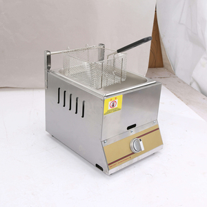 Macchina per <span class=keywords><strong>Patatine</strong></span> <span class=keywords><strong>Fritte</strong></span> di Piccole Dimensioni e Struttura Semplice, Attrezzatura per Friggere Pollo per Uso Commerciale - Product Image 5