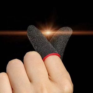 Anti-empreinte digitale anti-sueur jeu mobile écran tactile doigt manchon doigt gants - Product Image 5