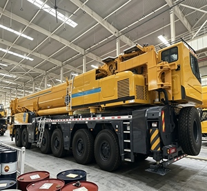 Grue mobile sur camion jaune XCA500L8_1 Grue tout-terrain 500 tonnes pour la construction de tours - Product Image 3