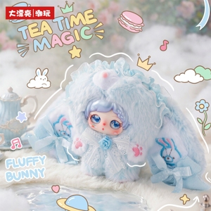 En gros, Poupée en peluche authentique faite à la main, série Lapin de Confession Anime Weaving Pixie Zoey, breloque de sac, jouet tendance, boîte mystère - Product Image 4