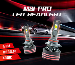 M8pro 9005 High Power Mini Led Koplamp Lampen 12V 13000lm Nieuw Ontwerp Plug Play Auto Verlichtingssysteem 6500K Aluminium Kleur - Product Image 6