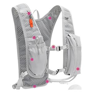 Nuevo Chaleco de Hidratación Ultraligero, Mochila Ajustable para Deportes y Carreras, Bolsa de Almacenamiento de Agua para Maratón y Carreras de Larga Distancia - Product Image 3