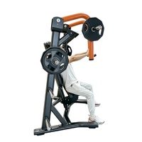 Máquina de entrenamiento de fuerza con placas de acero para press de pecho inclinado sentado, para culturismo y piernas, equipo de gimnasio comercial