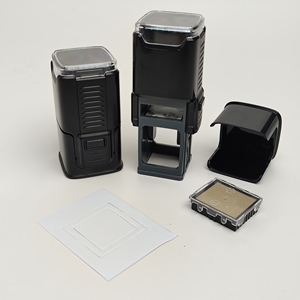 Sello con logotipo personalizado, <span class=keywords><strong>tampones</strong></span> <span class=keywords><strong>de</strong></span> goma <span class=keywords><strong>personalizados</strong></span> transparentes, sello autoentintable - Product Image 6