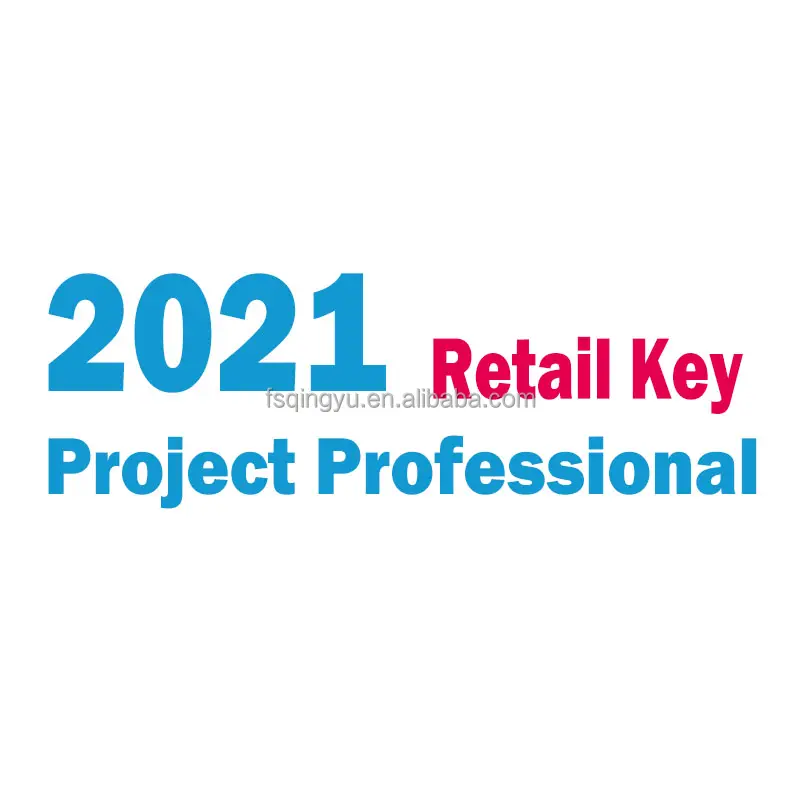 1台のPC用のProject Pro2021キー100% オンラインアクティベーションプロジェクトプロフェッショナル2021デジタルキーAliチャットページで送信