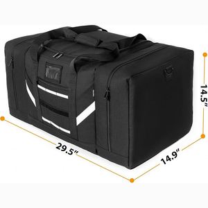 Échantillon gratuit : Sac de sauvetage d'urgence pour pompier avec bandes réfléchissantes de sécurité et imperméabilisation à séchage rapide - Product Image 2