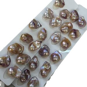 Perlas Barrocas de Agua Dulce Naturales de Zhuji, Coloridas, 25 mm de Largo, 15 mm de Ancho, Luz Intensa, Completamente y Casi Impecables, Venta al por Mayor - Product Image 5