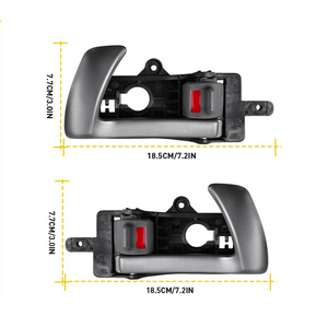 Manija de <span class=keywords><strong>Puerta</strong></span> Interior Gris 82610-2B000 para Hyundai Santa Fe 2007-2012 OE 82620-2B000 826102B000 826202B000 - Product Image 5