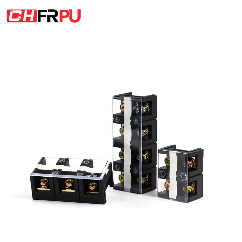 CHFRPU 60A 600V 2P/3P/4P/5P high current terminal fixed blocks Fence terminal