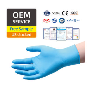 Guantes de Nitrilo Desechables Anboson para Examen Médico y Dental, 100 Unidades/Caja, Sin Polvo, 4 milésimas de Pulgada, para Uso Médico - Product Image 6