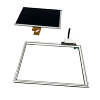 1 pièce neuve pour écran LCD de pendentif de programmation ABB DSQC3120, kit complet LCD avec puce carrée, écran tactile en verre trempé