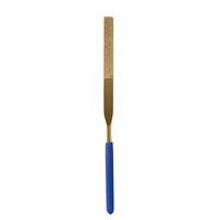 QIAOBA Lot de 10 limes diamantées de précision revêtues de titane, outils de bricolage pour métal/bois/guitare/céramique/fabrication de bijoux OEM ODM