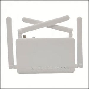 F668V GPON หน่วยเครือข่ายออปติคอล4GE ของแท้1USB WIFI2.4 1TEL/5G CATV Gigabit - Product Image 3