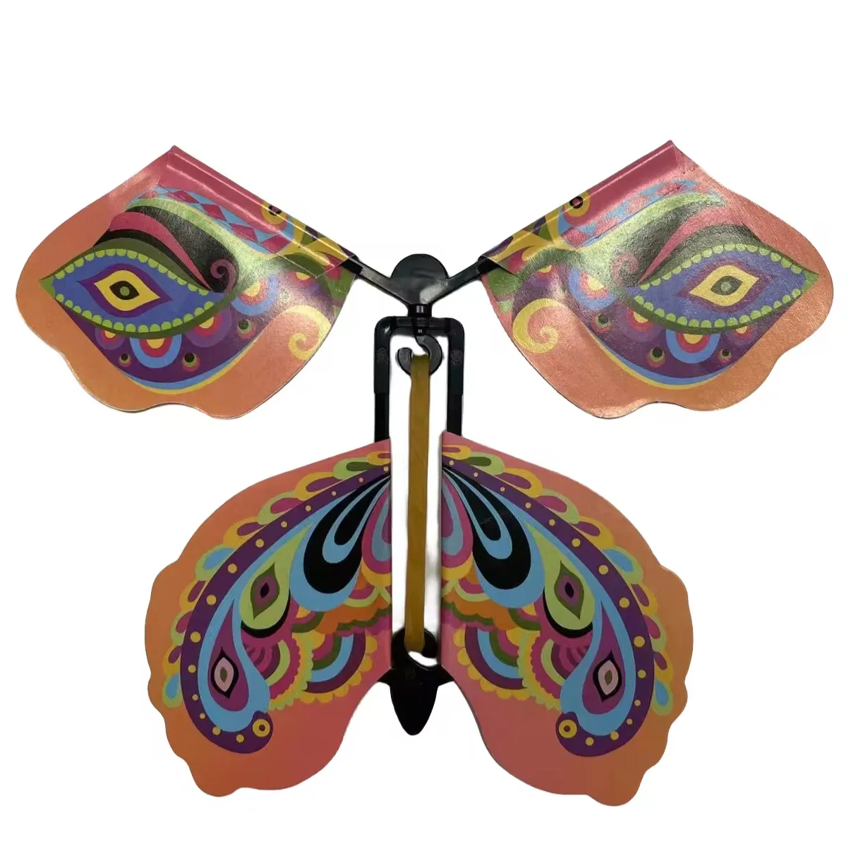 High Quality Factory Sales 11*13cm Surprise Roll Butterfly Magic Fairy Flying Toys Magic Butterfly