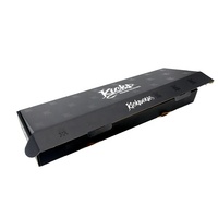 Benutzer definierte lange Versand Skateboard Packbox Große Karton Mailer Box Wellpappe Box mit Spot UV-Logo