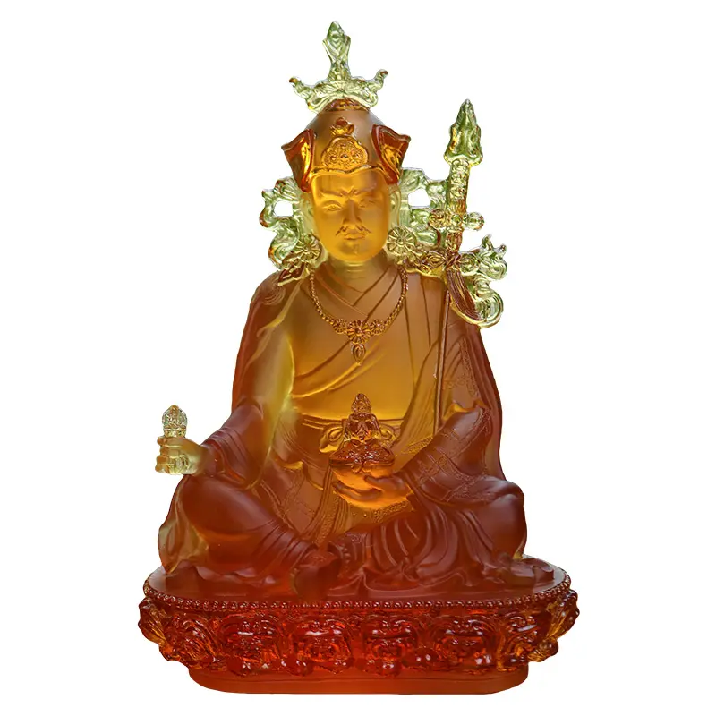 Fabriek Directe Verkoop Van Padmasambhava Boeddha Geglazuurde Tantrische Boeddha Beelden Voor Huisdecoratie