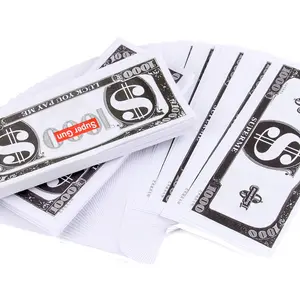 Wedding Banknotes Rave Party Supplies Wholesale Paper Prop 100 Dollar Banknotes Dollar Movie Shoot High Quality Prop Money