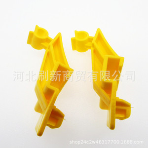 Ford <b>Car</b> Hood Support Rod Fixing <b>Clips</b> 8A6116828AB Replacement Repair Parts Yellow Plastic Auto Fastener - Product Image 2
