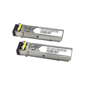 SFP Duplex 2.5gbase (1550nm, SMF, 60km, LC, DDM) wdm thu phát SFP mô-đun - Product Image 1