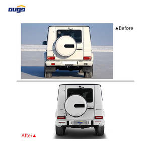 GUGO Nouvelle condition pour <span class=keywords><strong>Mercedes</strong></span>-Benz G W463 Kit de carrosserie Modèle 1:1 Upgrade to G63 ABS Pare-chocs avant arrière Ailes Type de pare-chocs - Product Image 3