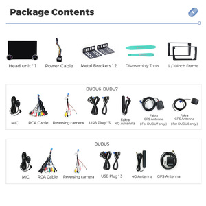 Radio para Auto MEKEDE DUDU 7 con Pantalla Android y Doble Perilla, Botones Físicos, Compatible con Tarjeta SIM 4G, Conexión Inalámbrica CP, Tipo Universal para Autos - Product Image 6