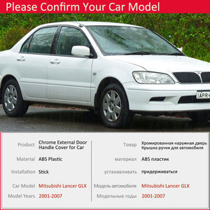 สำหรับมิตซูบิชิ แลนเซอร์ จีแอลเอ็กซ์ เซเดีย ซูอีสท์ ไลออนเซล ทู ปี 2001 2002 2003 2004 2005 2006 2007 ชุดแต่งฝาครอบมือจับประตูโครเมียม - Product Image 6