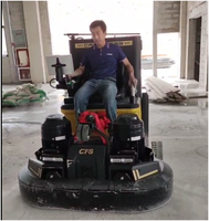 Meuleuse à béton automatique de haute qualité 380V avec télécommande planétaire et aspirateur