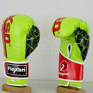 ถุงมือมวยสำหรับเด็ก14ออนซ์หนัง PU ดีไซน์ชั้นนำผลิตภัณฑ์เจาะโลโก้ตามสั่งสำหรับศิลปะการต่อสู้ - Product Image 2