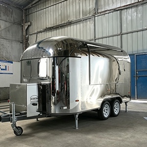 Chariot à café robuste, camion de restauration rapide, remorque alimentaire pour l'Expo de Mars 2026 - Product Image 1