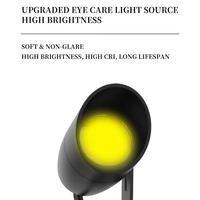 Usine directe IP65 étanche 3W LED pelouse lumières aluminium extérieur jardin cour solaire filaire inséré au sol personnalisable
