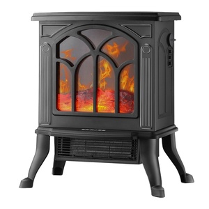 European Home Fireplace <b>Heater</b> 3D Realistic <b>Efficient</b> Heating Safe Decorative for Hotel European Style Adds a Touch of Elegance - Product Image 3