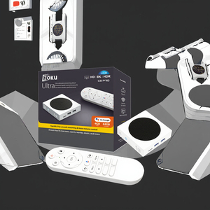 Zoku Smart OTT <b>Set</b> <b>Top</b> <b>Box</b> C5PRO 4GB 64GB Android 14 BT Voice Remote 8K Decoding Resolution High Speed Allwinner H618 TV <b>Box</b> - Product Image 3