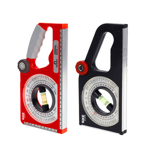 Inclinómetro Multifunción, Instrumento de Medición de Pendientes para Ingeniería y Construcción, Regla de Ángulo de Nivel, Plástico, Precisión de 0.01mm - Product Image 1