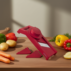 GSD Universal <b>Vegetable</b> Slicer 3 In 1 Red For Kitchen Use - Product Image 3