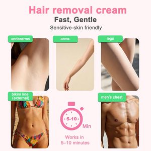 Crème dépilatoire ETRUN ALISA ODMOEM pour une peau lisse en 5-7 minutes, à l'aloe vera <span class=keywords><strong>et</strong></span> au jojoba, pour le visage, le corps, les <span class=keywords><strong>bras</strong></span>, les <span class=keywords><strong>jambes</strong></span>, la poitrine, le dos, les aisselles <span class=keywords><strong>et</strong></span> la ligne du bikini. - Product Image 6