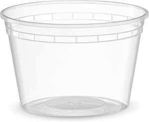 กล่องพลาสติกใส่อาหารทรงกลมแบบกันรั่วสำหรับส่งซุป ขนาด 32 24 18 16 12 8 ออนซ์ สำหรับไมโครเวฟ ราคาส่งถูก - Product Image 4