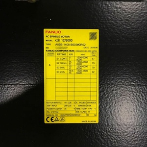 A06B-1408-B503 อุปกรณ์เสริมระบบ FANUC ของแท้ มอเตอร์ AC ใหม่เอี่ยม พร้อมการรับประกันหนึ่งปี - Product Image 4