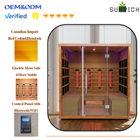 Harga Pabrik Sauna Inframerah Jauh untuk Rumah, Tempat Tidur Sauna Panas Kering Indoor untuk 4 Orang, untuk Relaksasi di Rumah